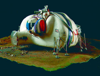 Illustration for article titled A City That Walks on Giant Actuators